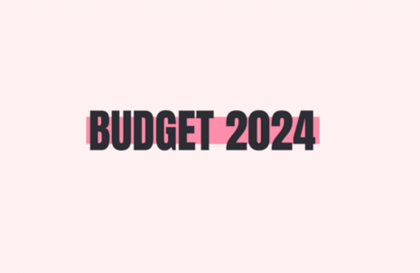 Budget 2024 Sign