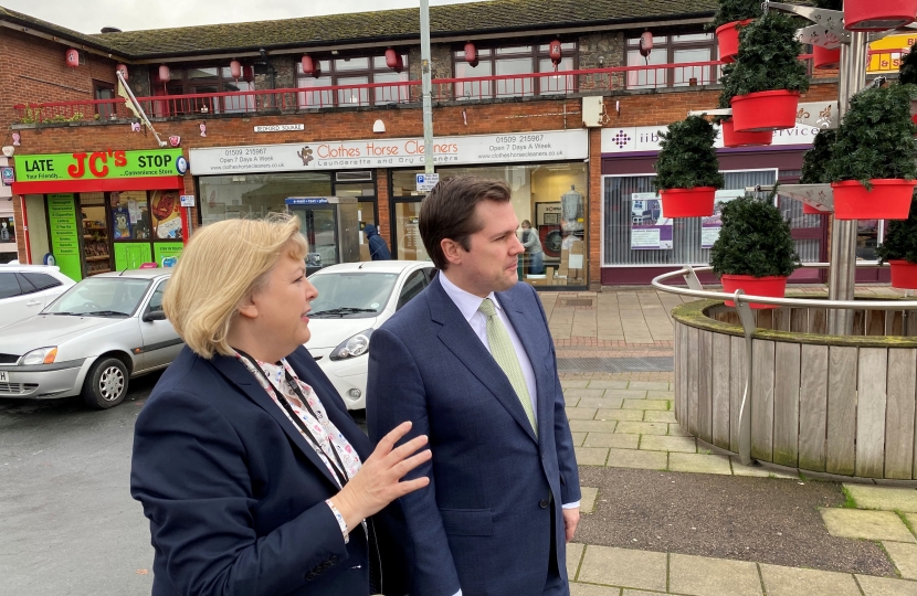 Jane Hunt MP and Robert Jenrick MP