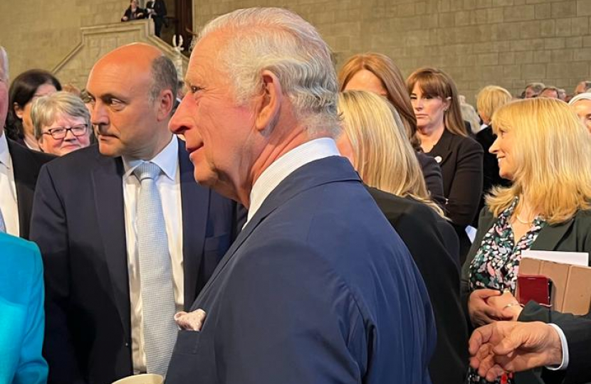 King Charles in Westminster Hall