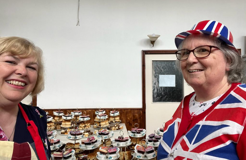 Jane at the tea dance.