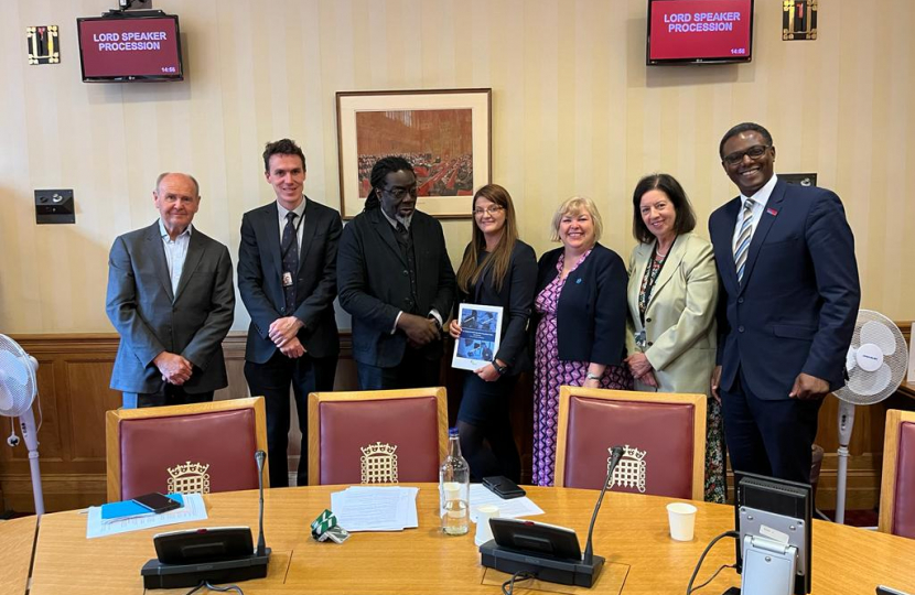 Jane with other members of the Midland Engine APPG