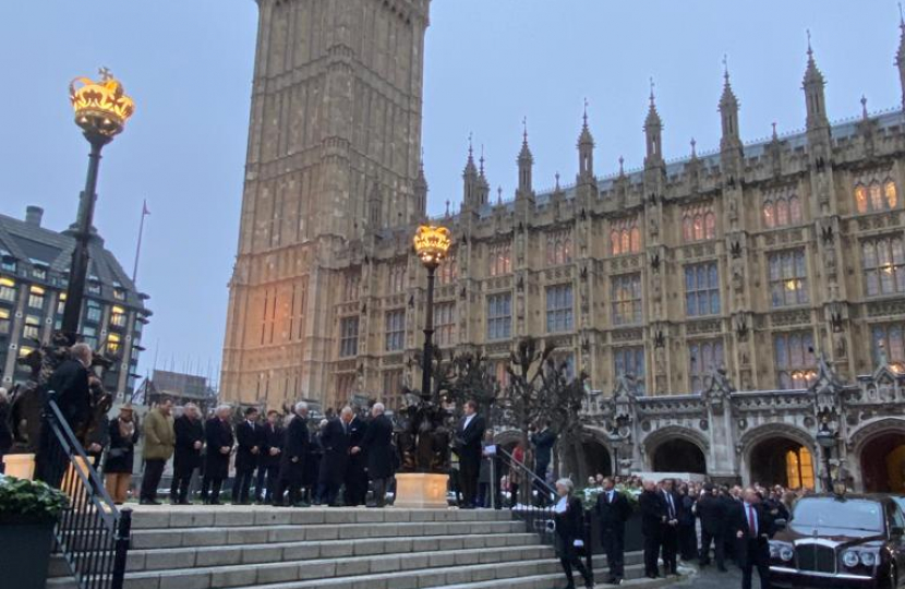 King Charles III visits Westminster