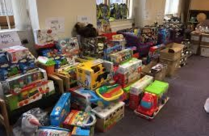 Charnwood Christmas toy appeal