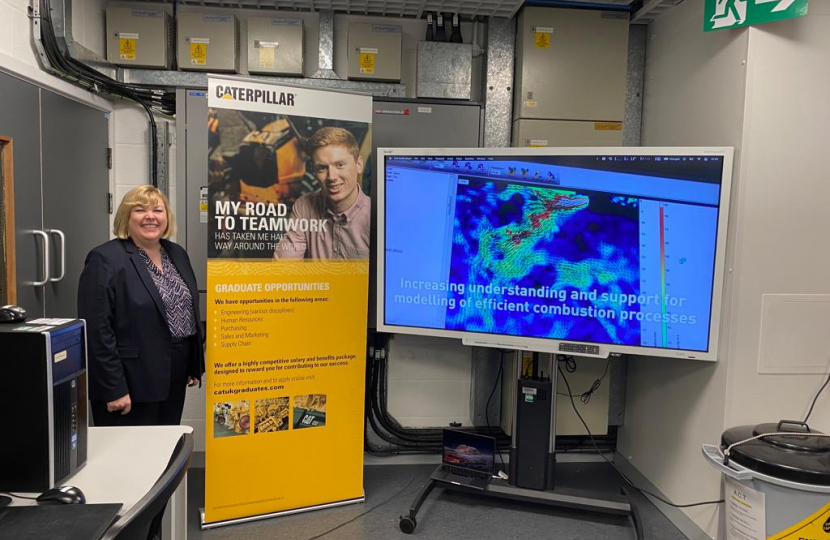 Jane at Loughborough University