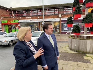 Jane Hunt MP and Robert Jenrick MP