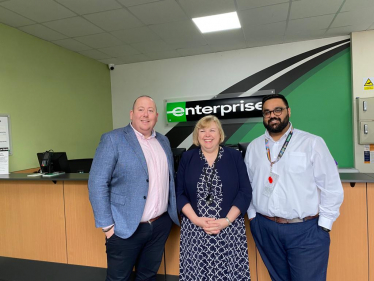 Jane at Enterprise in Loughborough