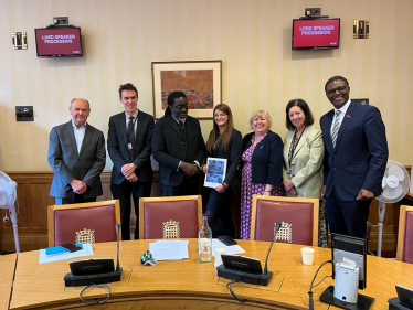 Jane with other members of the Midland Engine APPG